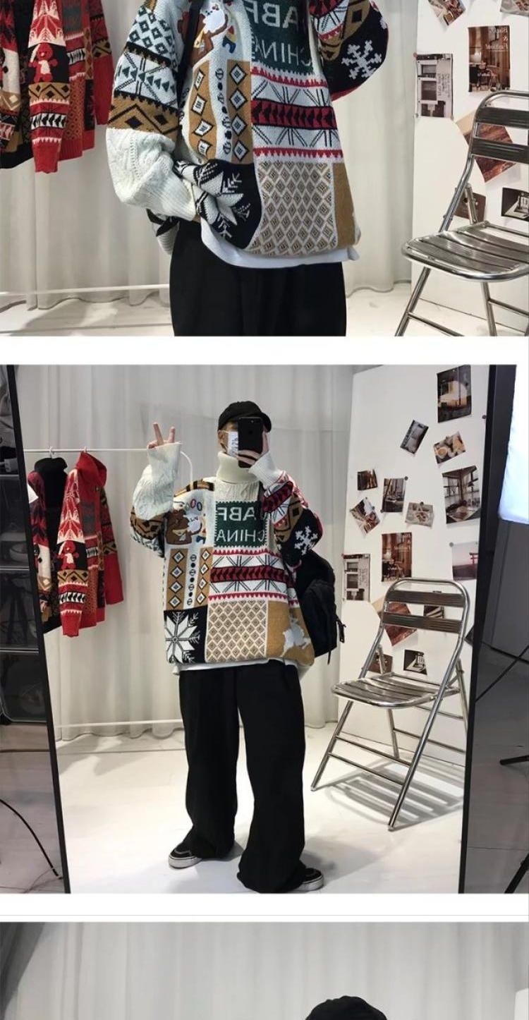 Herren Rollkragenpullover Strickpullover Für Herbst Und Winter_voghion.com